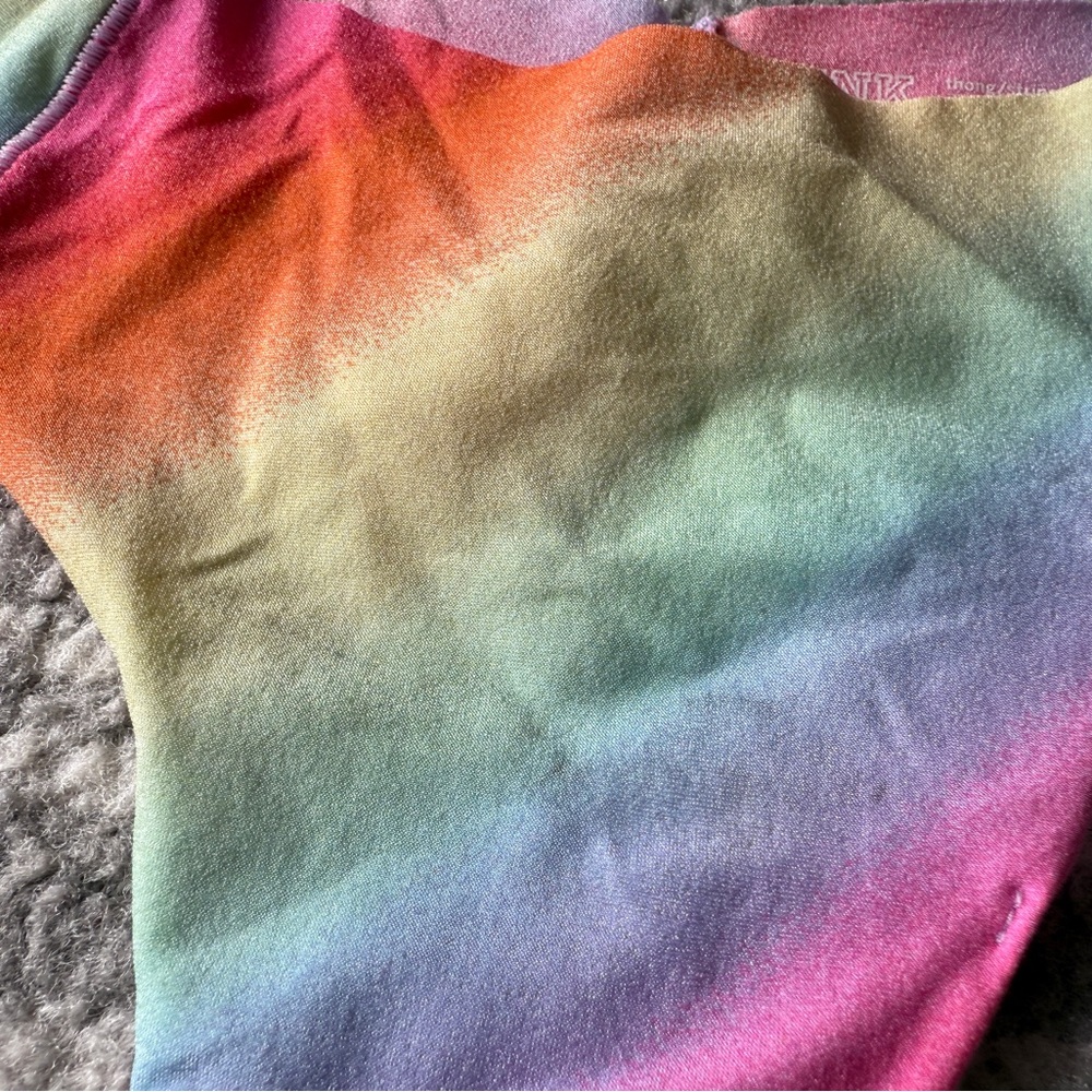PINK Victoria's Secret Rainbow Panties - Picture 2 of 4